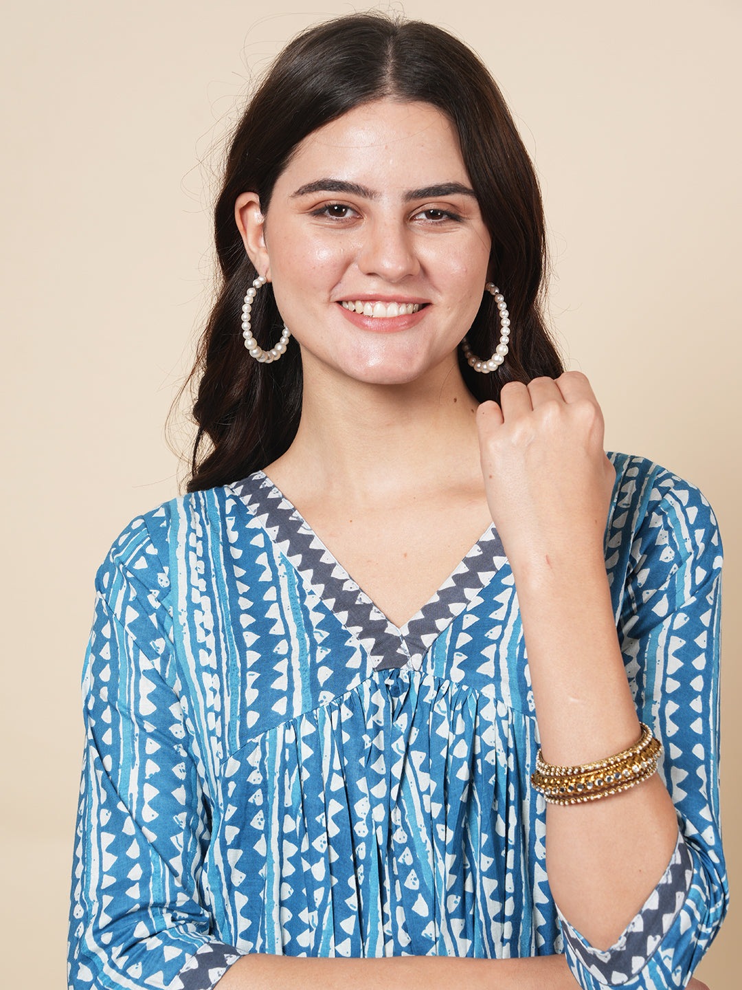 Indigo Alia Kurta Set