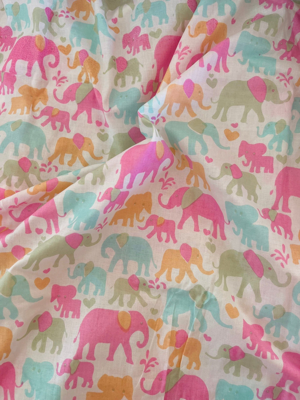 Hathi Handblock Cotton Fabric
