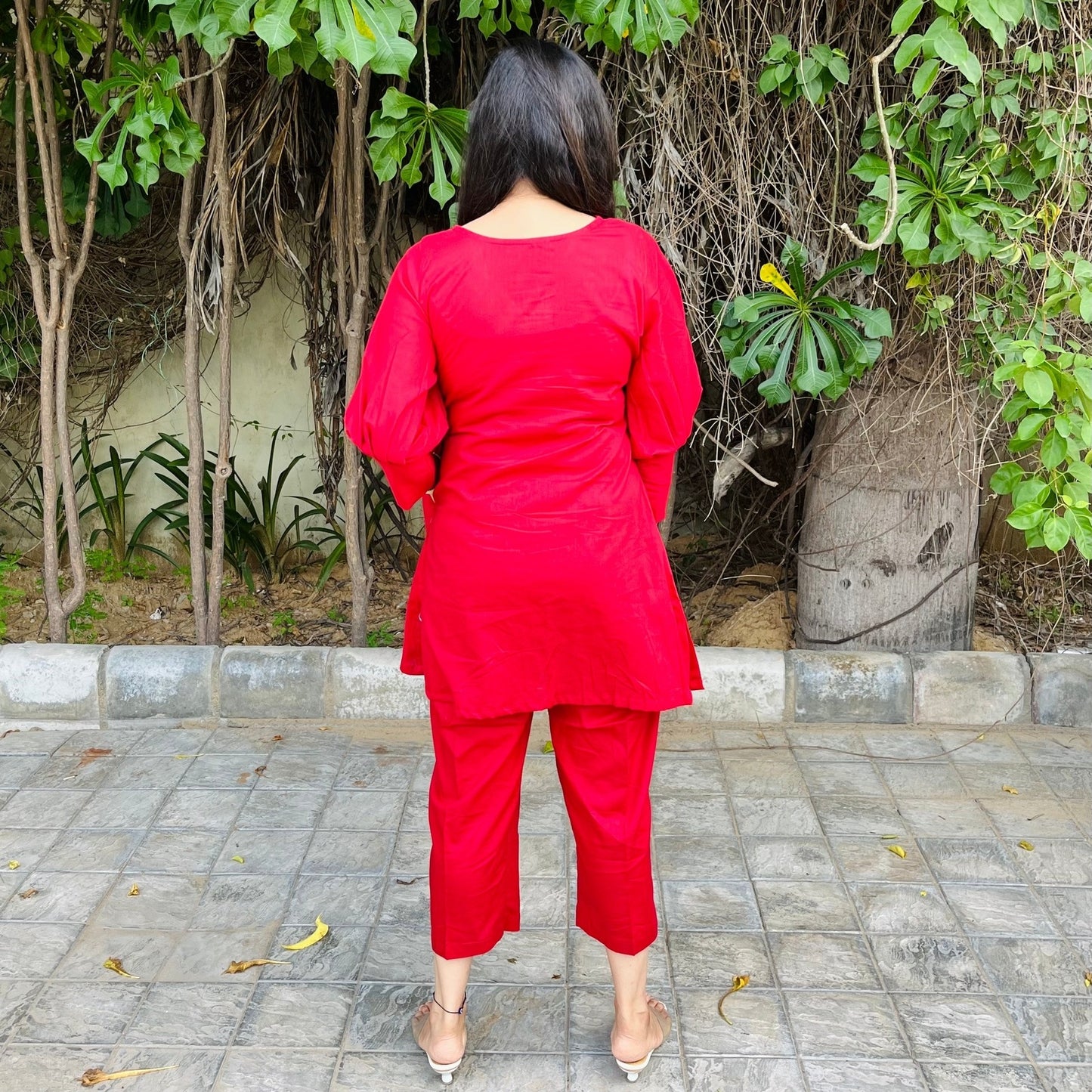 Red Berry Cord Set