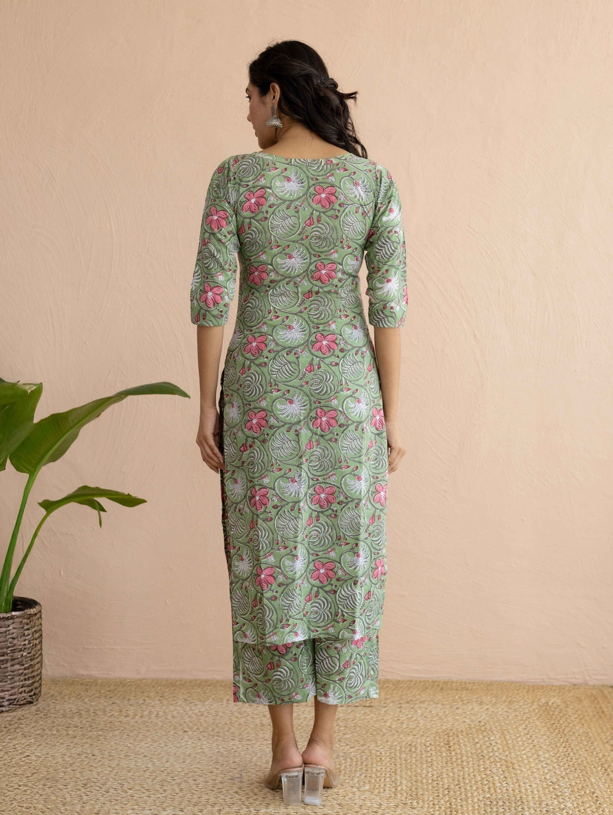 Green Handblock Cord Set