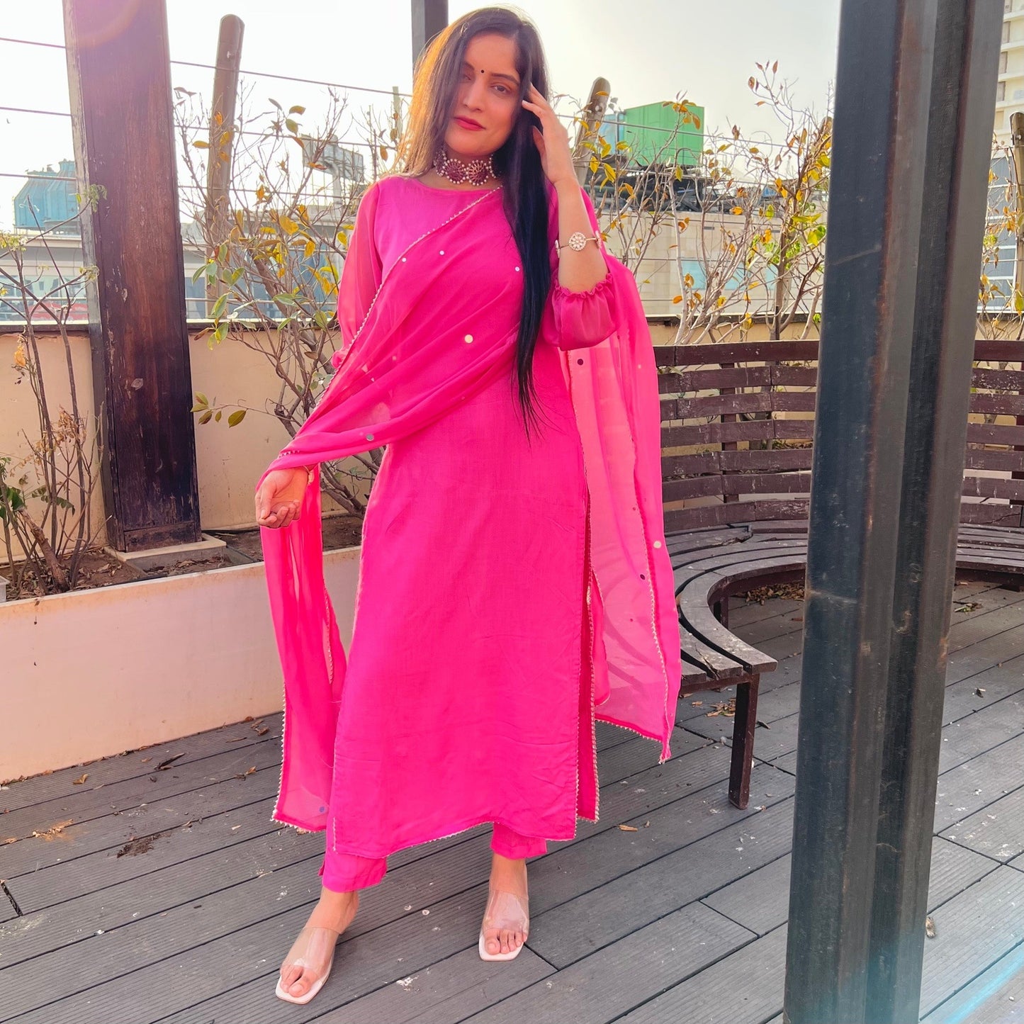 Pink Haze Suit Set