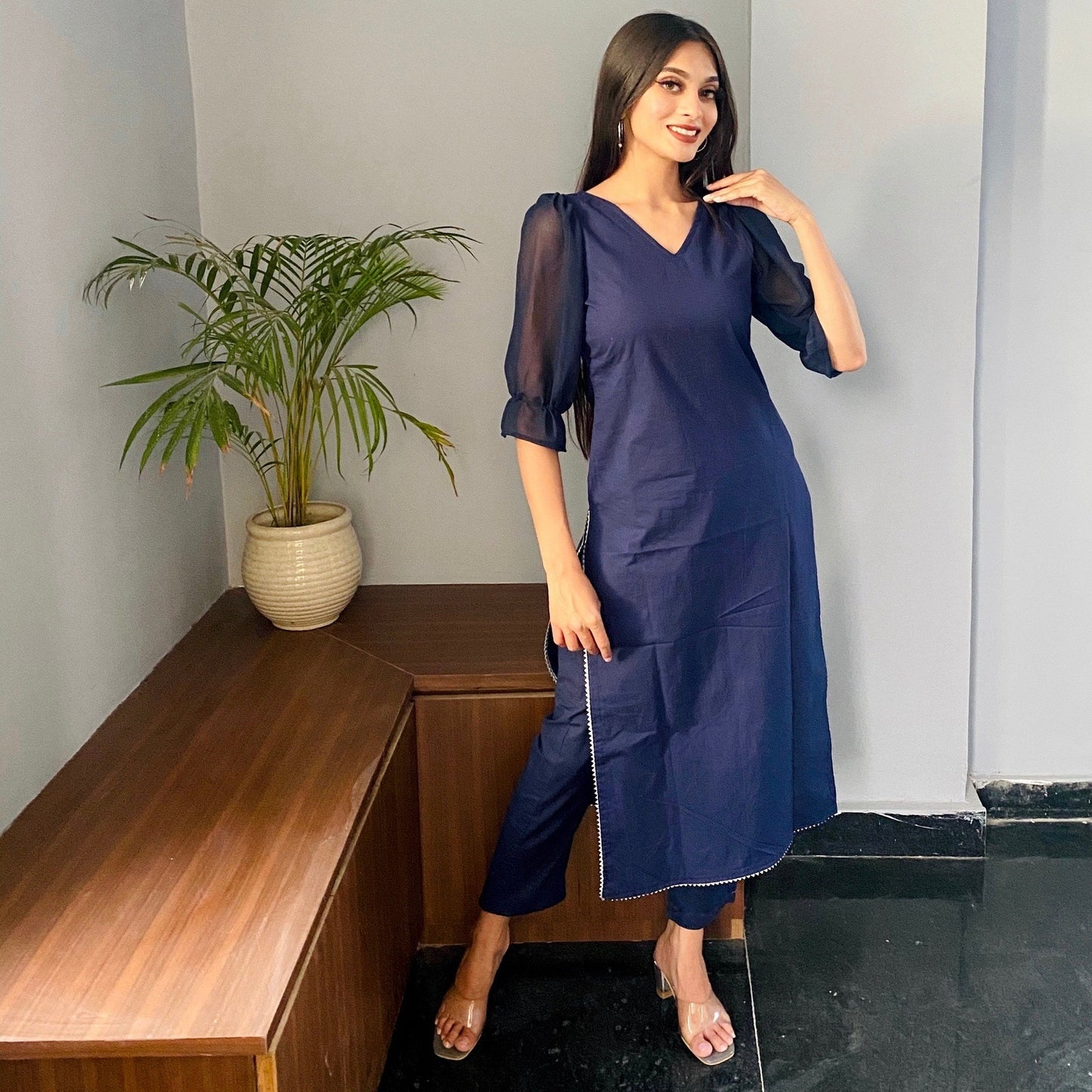 Blue Haze Kurta Set
