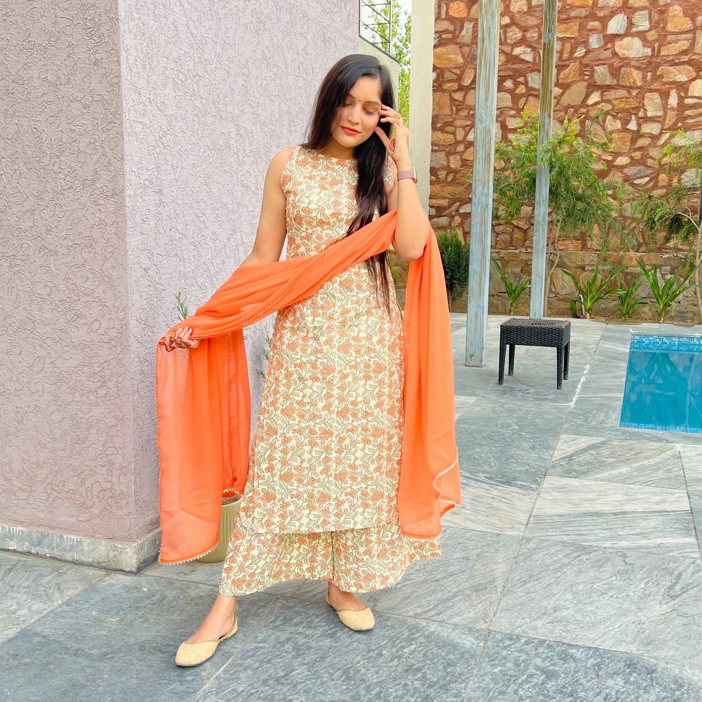 Dheera Cotton Suit Set