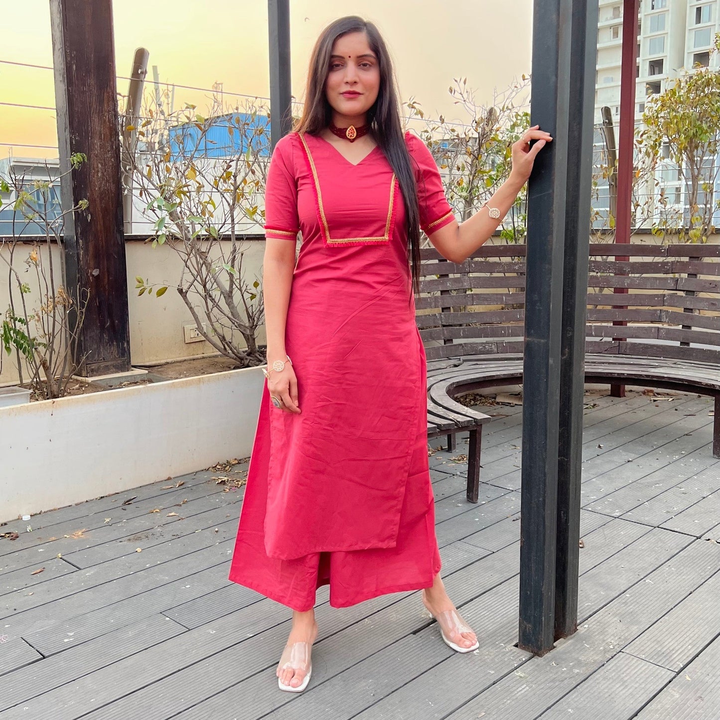 Cherrylit Cotton Kurta Set