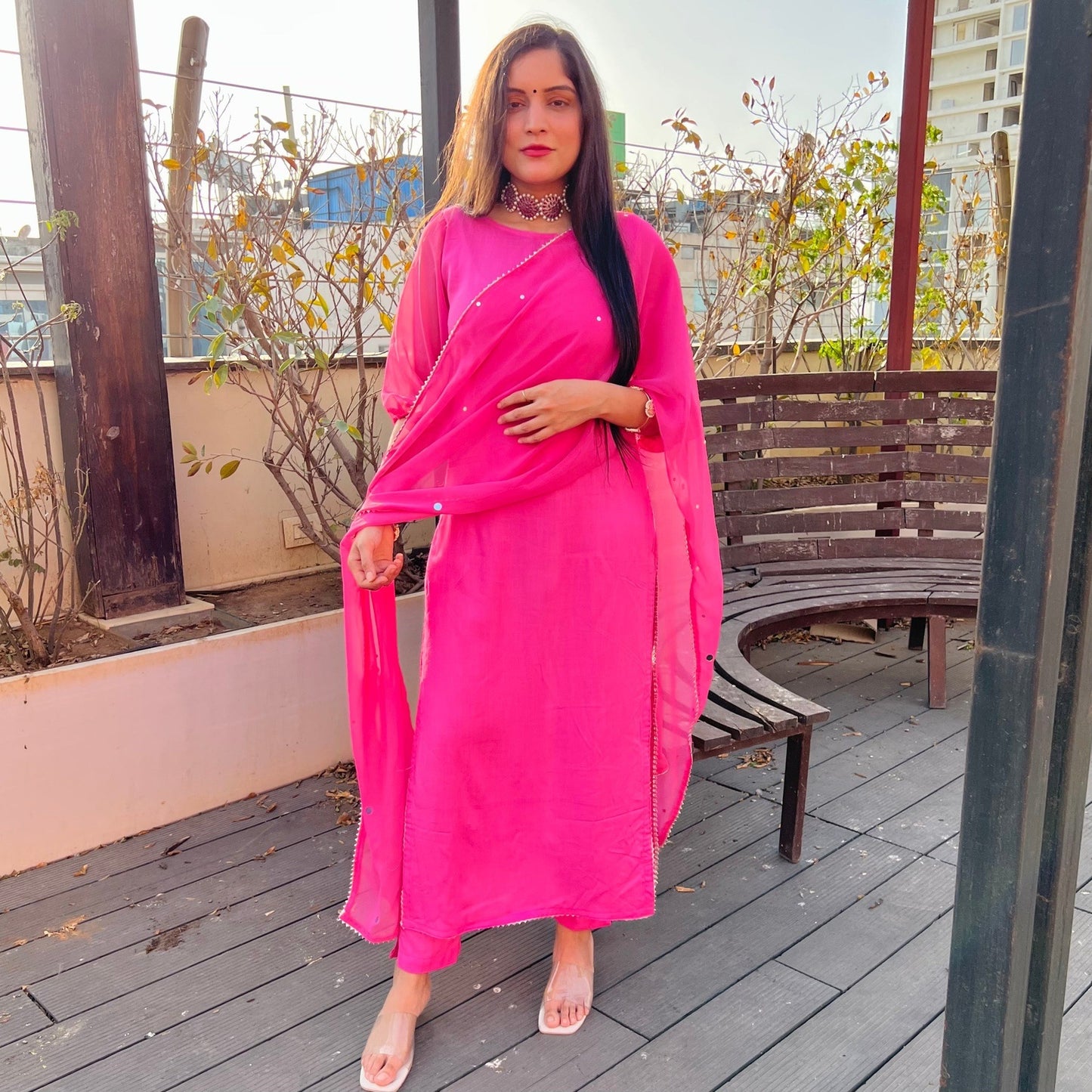 Pink Haze Suit Set