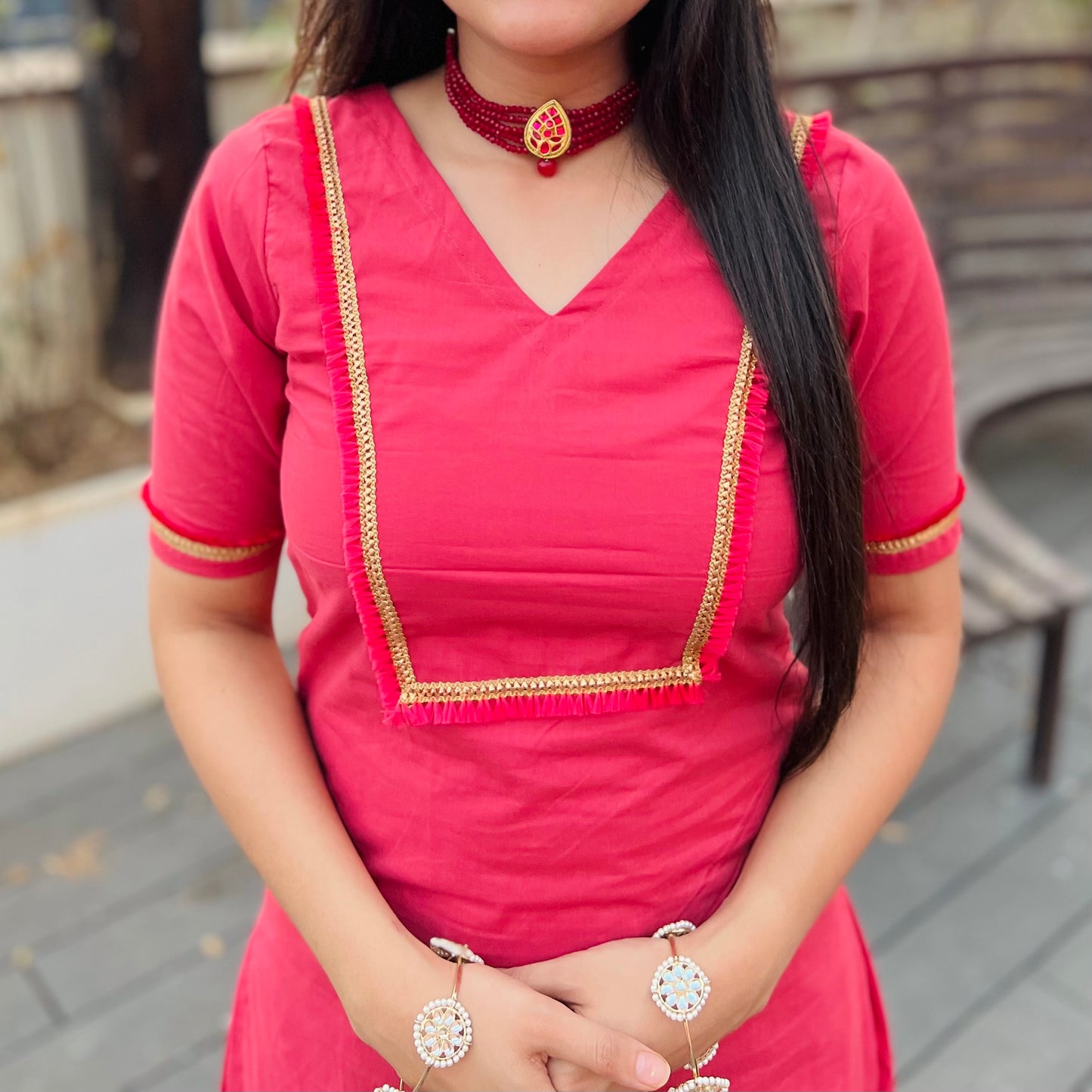 Cherrylit Cotton Kurta Set