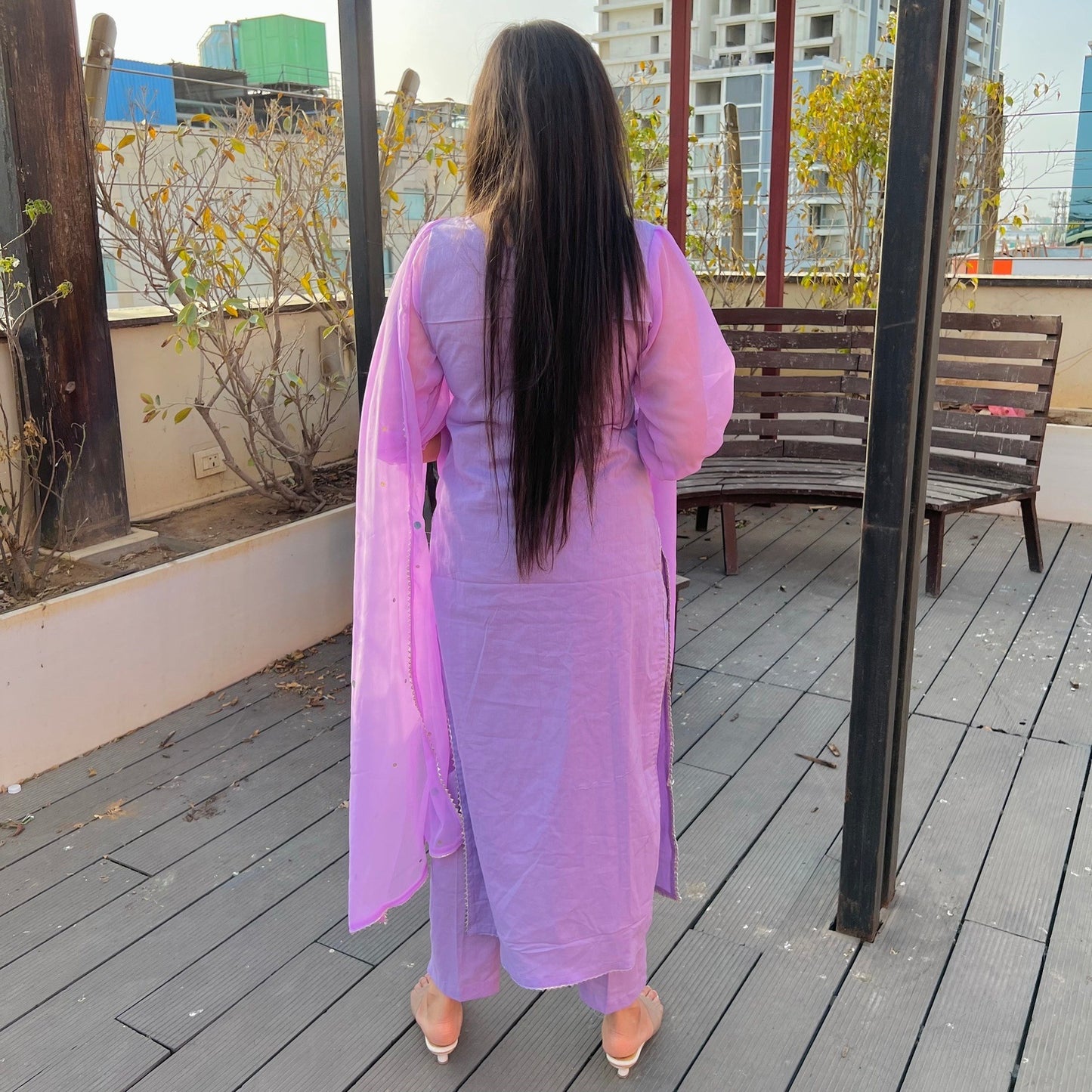 Mauve Haze Suit Set