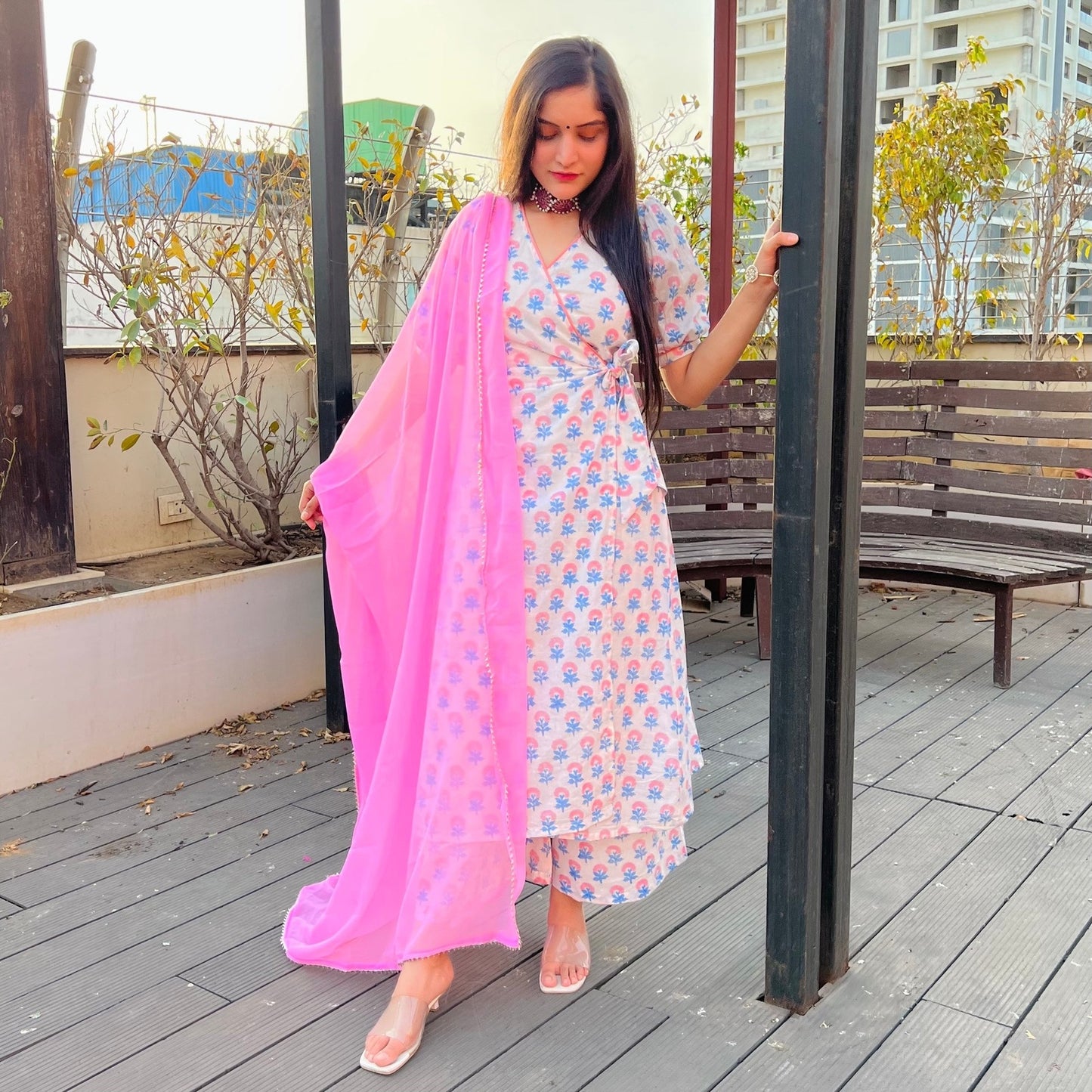 Anvi Angrakha Suit Set