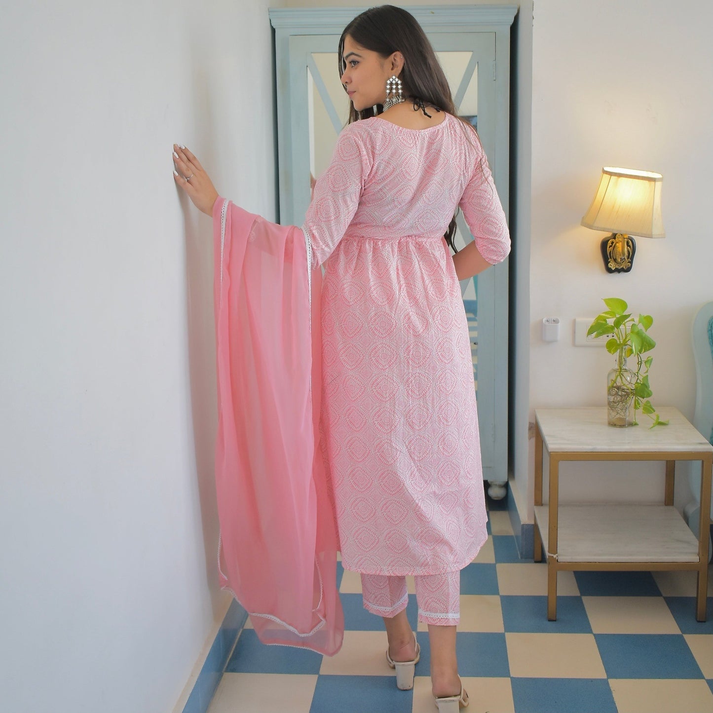 Snowberry Cotton Suit Set