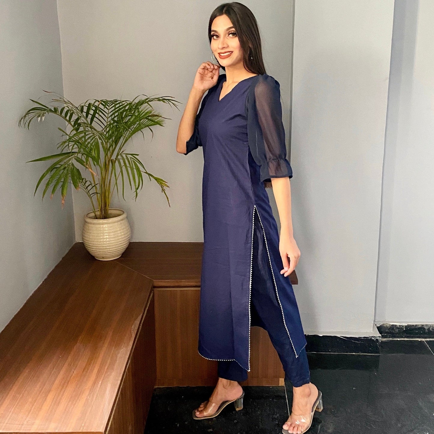 Blue Haze Kurta Set