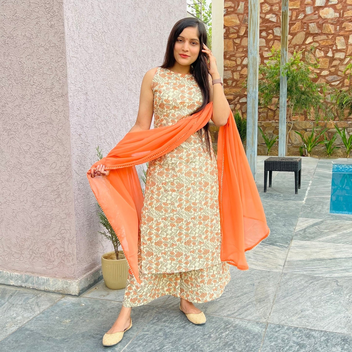 Dheera Cotton Suit Set