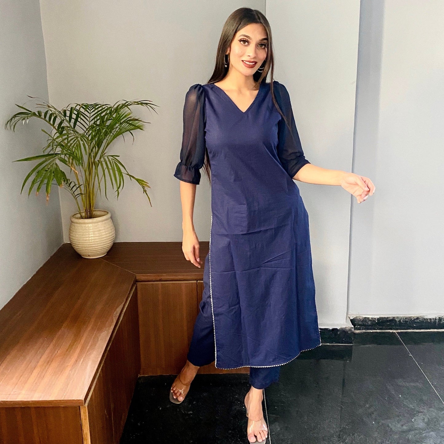 Blue Haze Kurta Set
