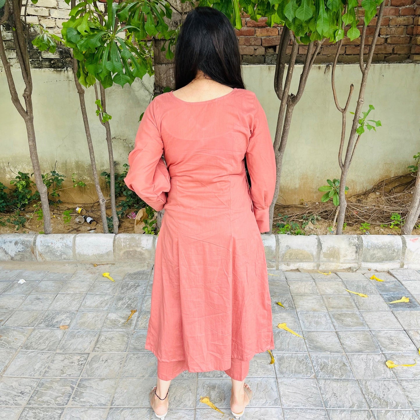 Rustic Cotton Kurta Set