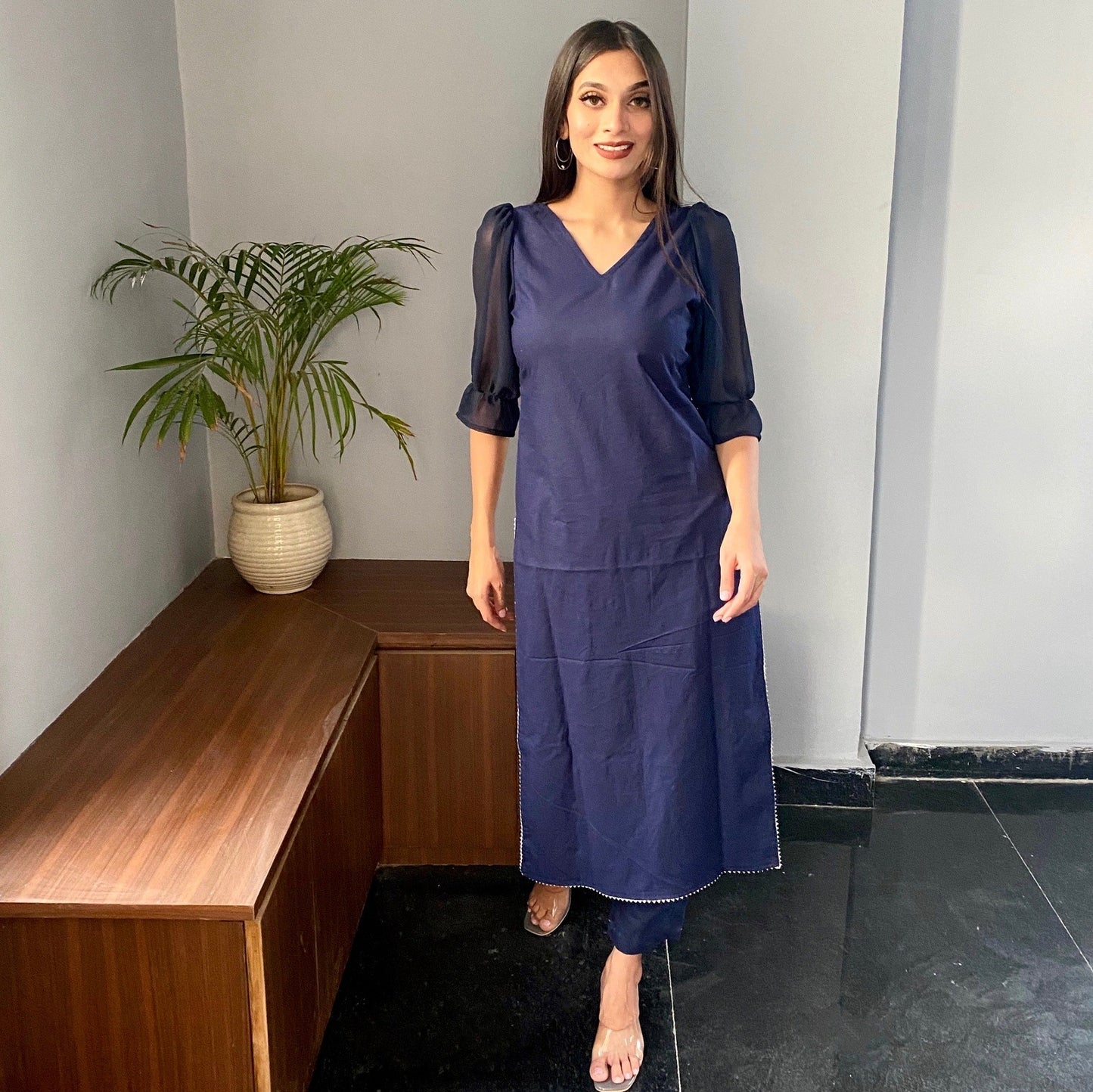Blue Haze Kurta Set