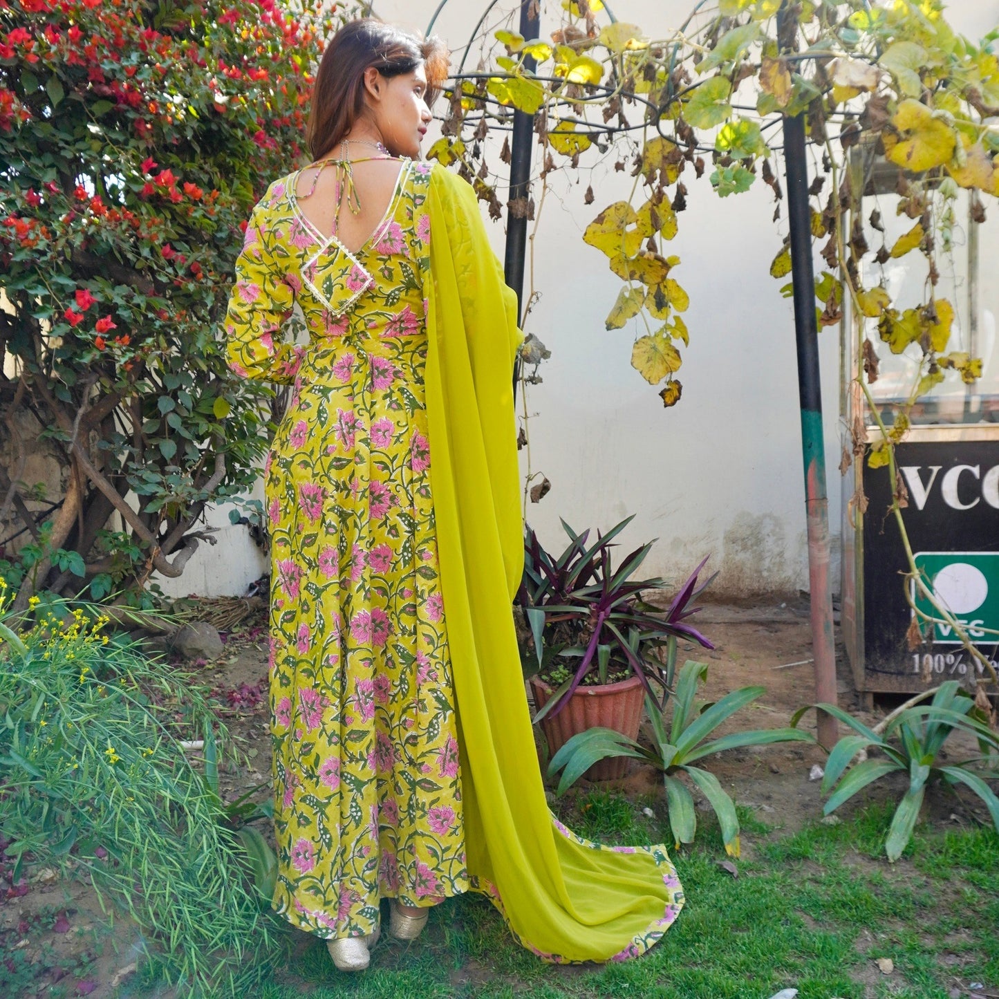 Bagh Handblock Cotton Suit Set