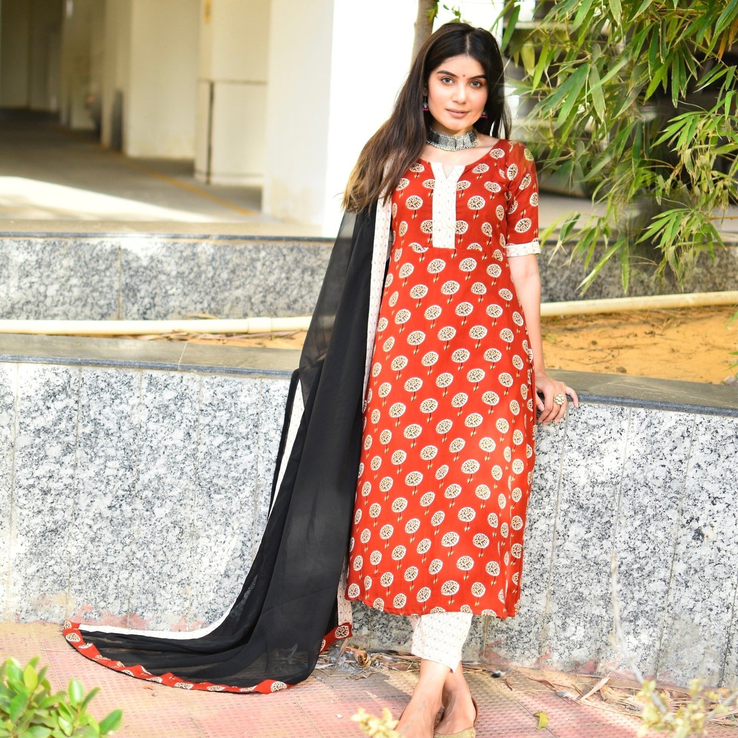 Rosewood Printed Suit Set