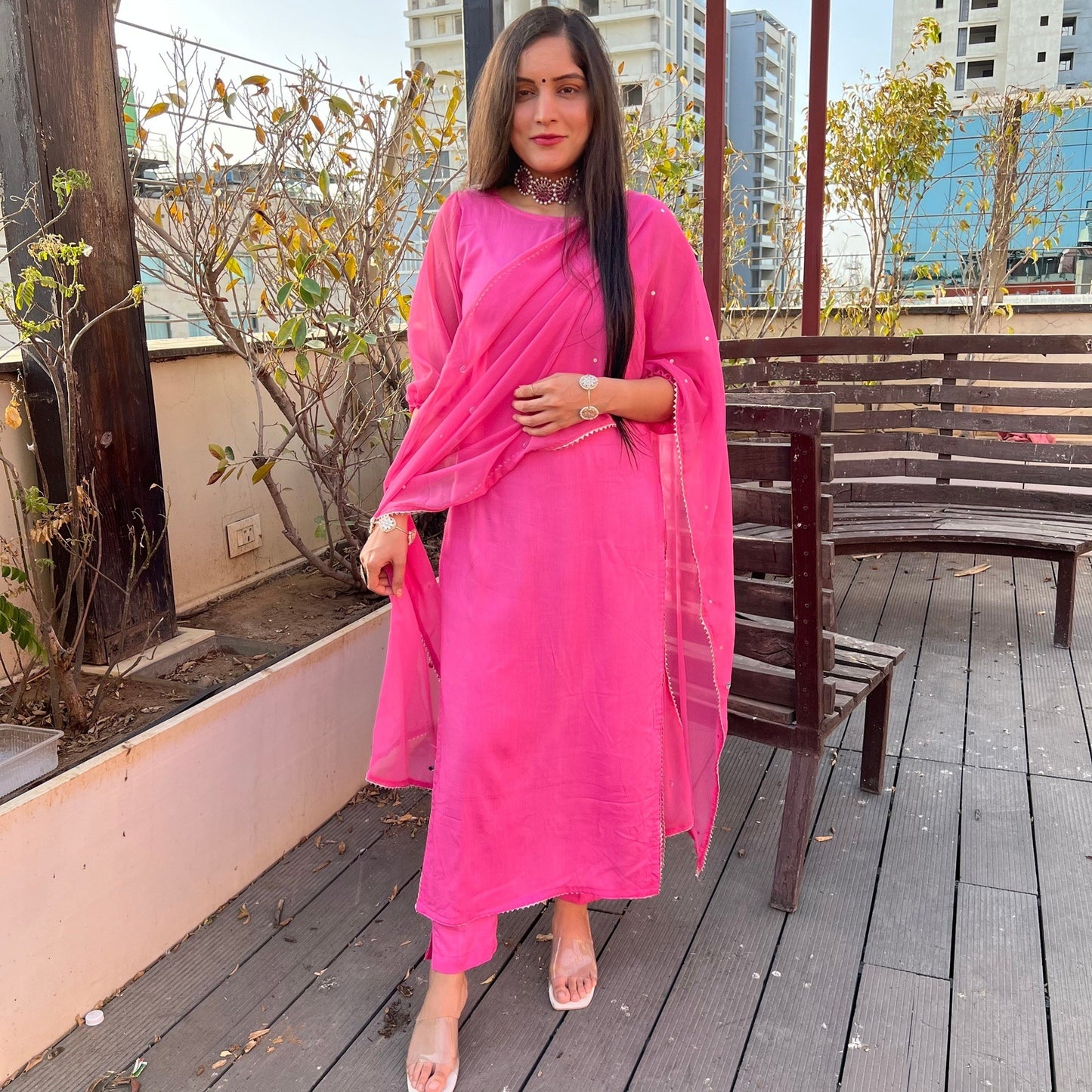 Pink Haze Suit Set