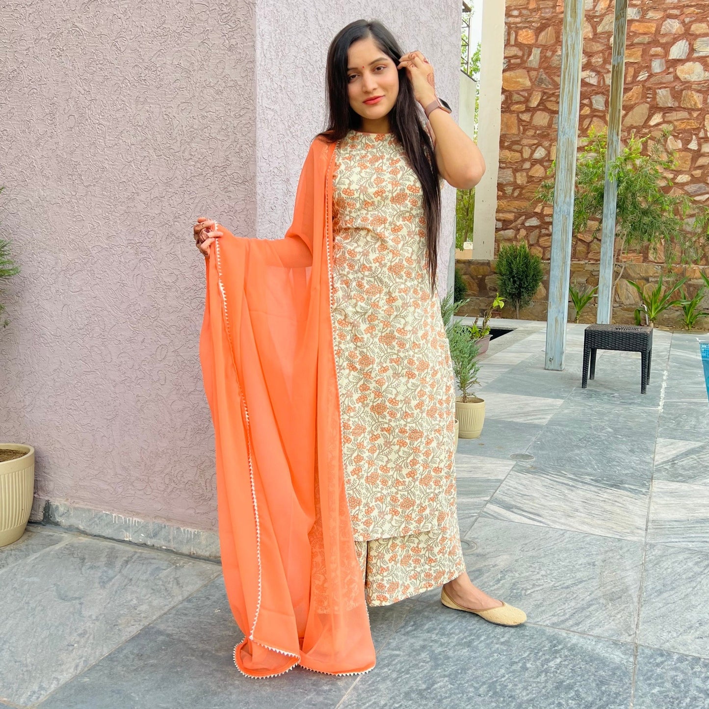 Dheera Cotton Suit Set
