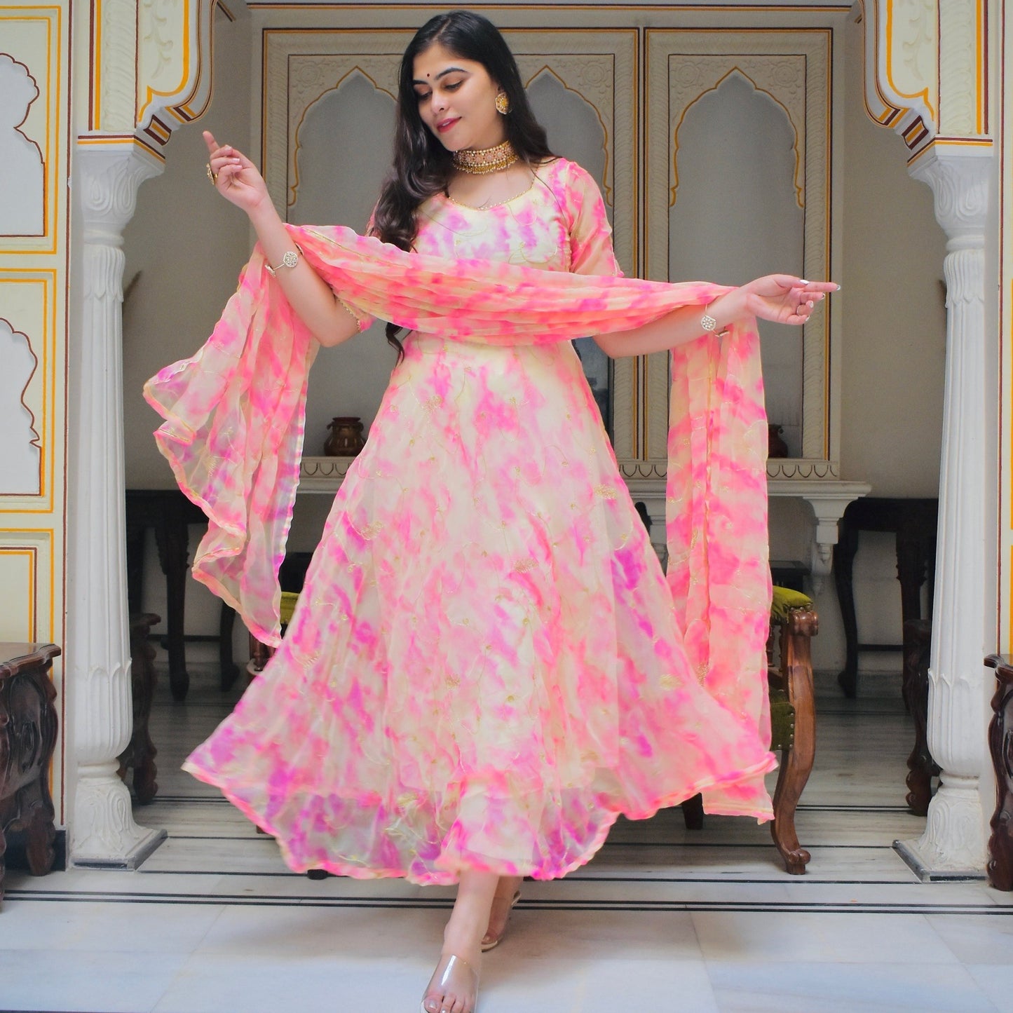Tara Zari Suit Set