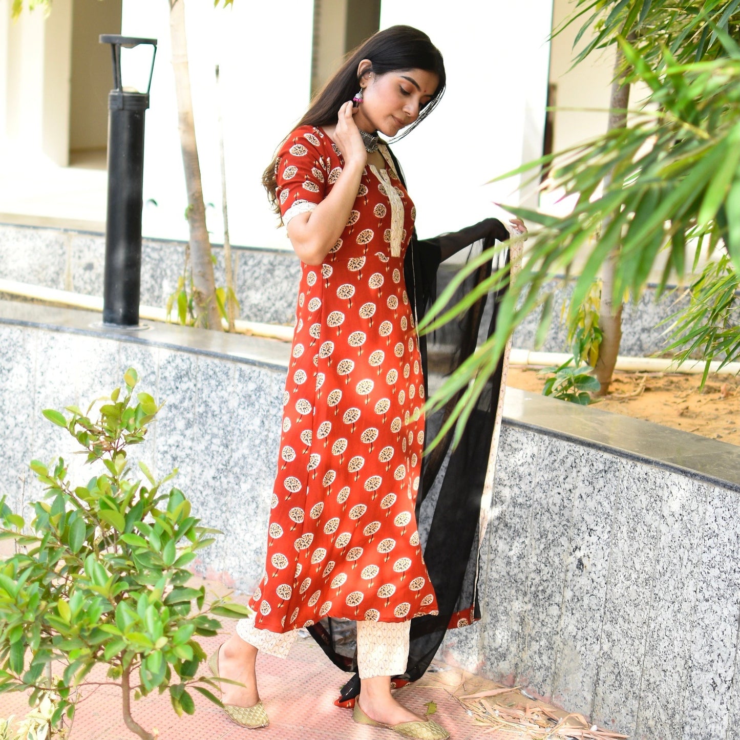 Rosewood Printed Suit Set