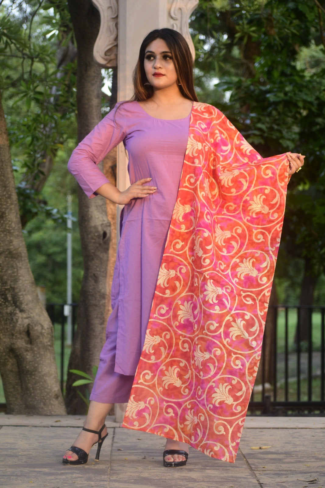 Lavender Blossom Suit Set