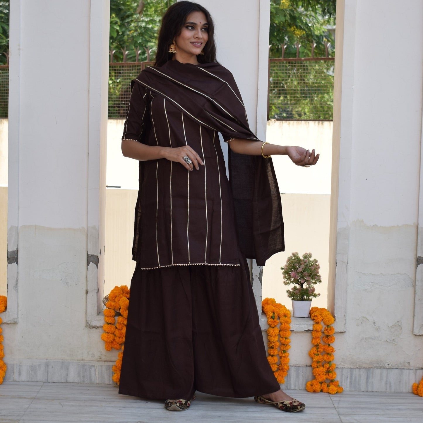Brunette Sharara Set