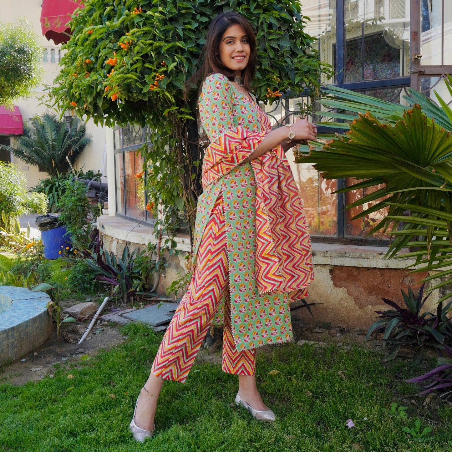 Taani Cotton Suit Set