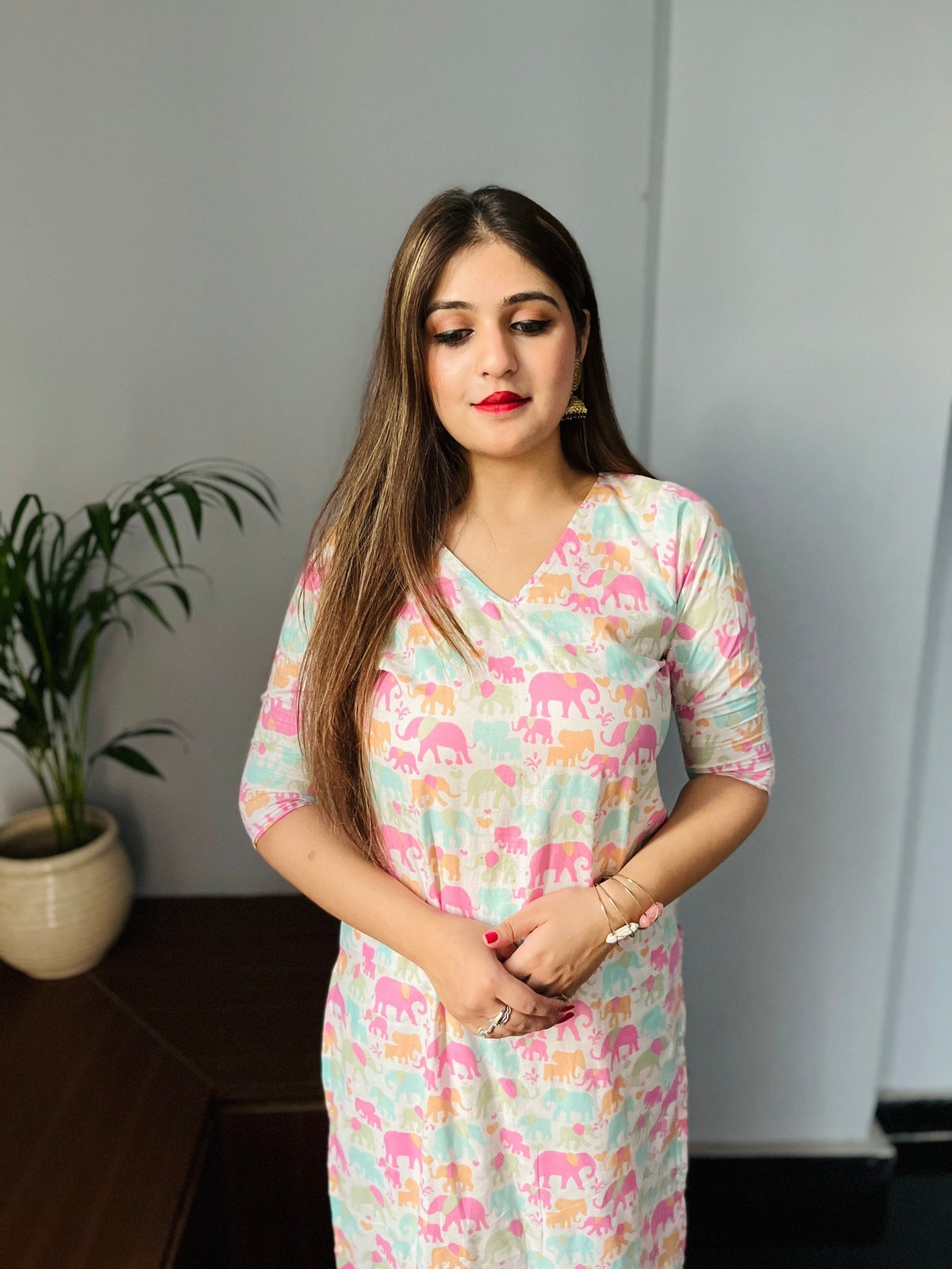 Hathi Cotton Kurta Set