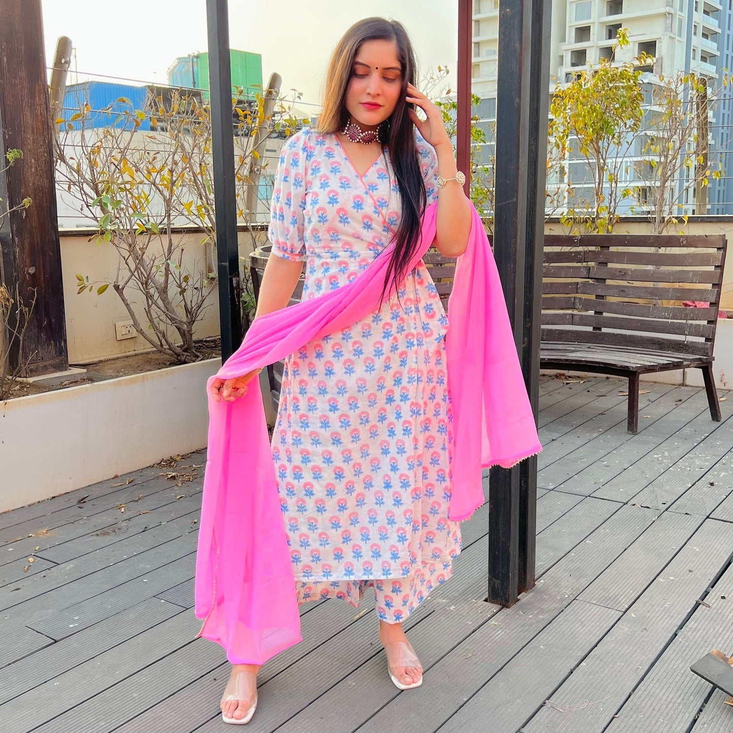 Anvi Angrakha Suit Set