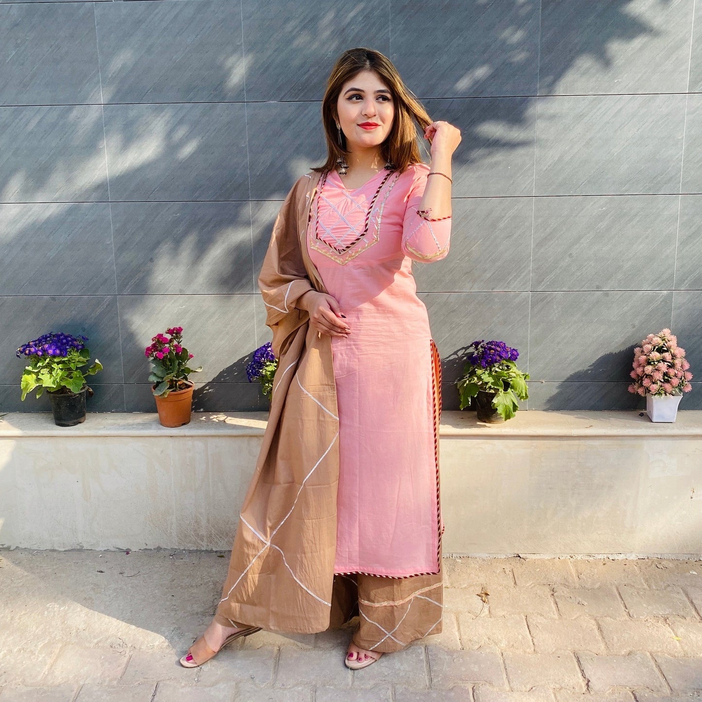 Pink Duchess Suit Set