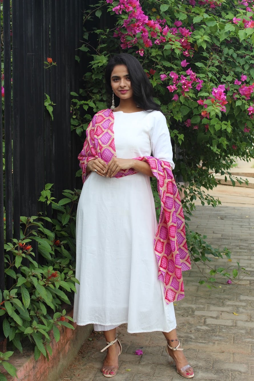 White Lilac Suit Set