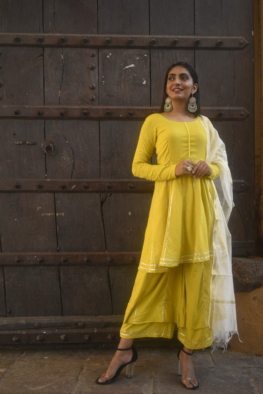 Delight In Lemon Suit Set