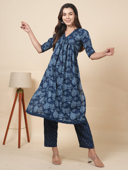 Indigo Alia Kurta Set