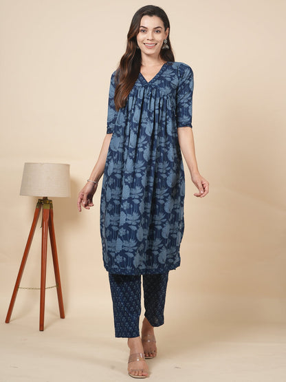 Indigo Alia Kurta Set