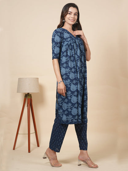 Indigo Alia Kurta Set