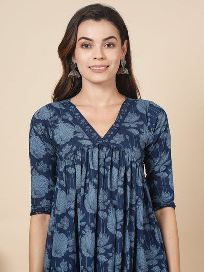 Indigo Alia Kurta Set