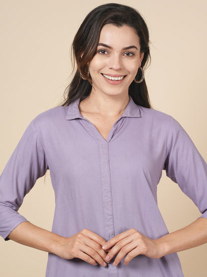 Lavender Solid Cord Set