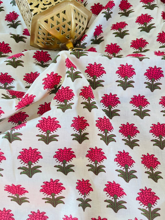 Suniti Handblock Cotton Fabric