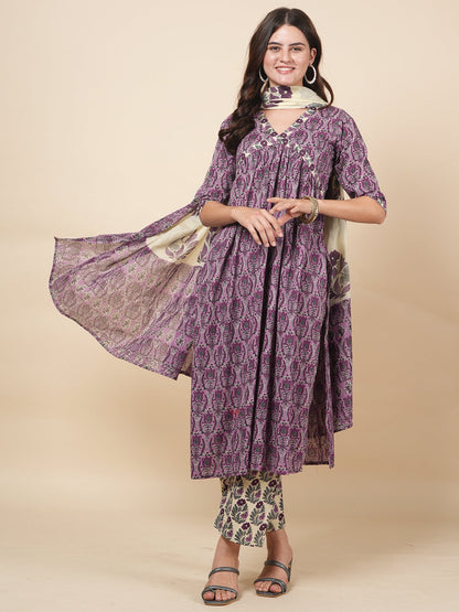 Lavender Alia Suit Set