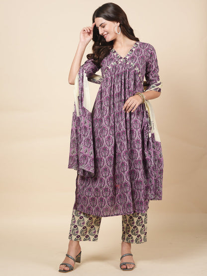 Lavender Alia Suit Set