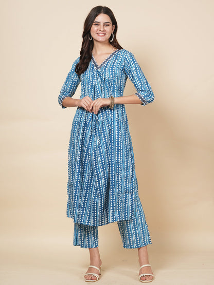 Indigo Alia Kurta Set