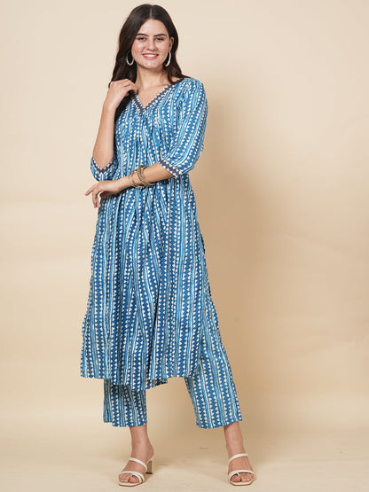 Indigo Alia Kurta Set