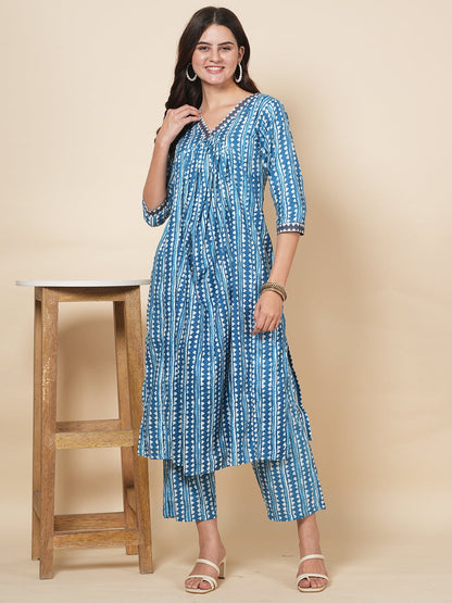 Indigo Alia Kurta Set