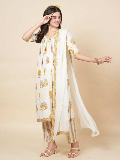Ivory Alia Suit Set