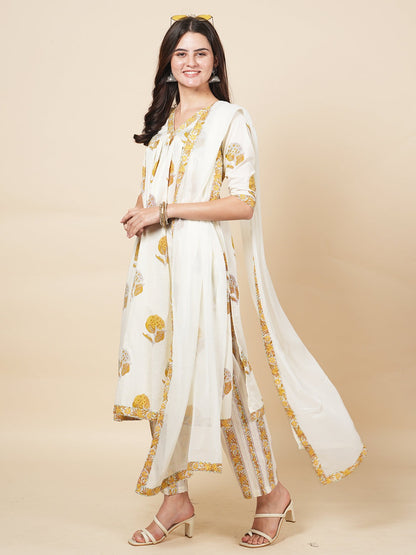 Ivory Alia Suit Set