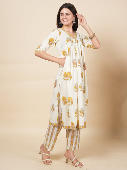 Ivory Alia Suit Set