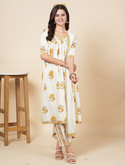 Ivory Alia Suit Set