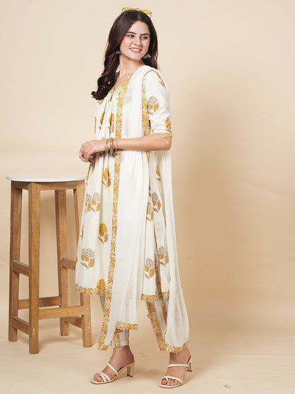 Ivory Alia Suit Set