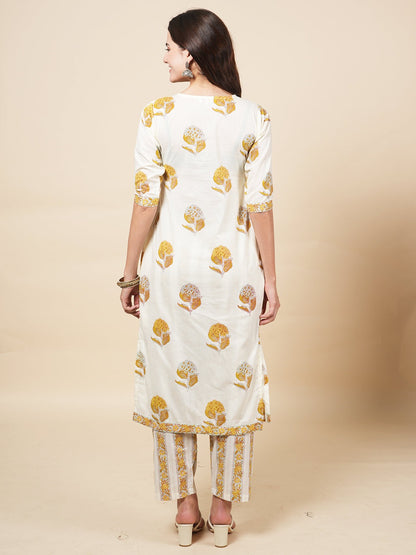 Ivory Alia Suit Set