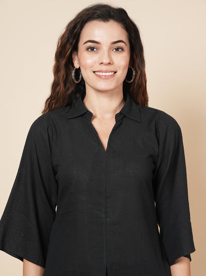 Organic Black Cord Set